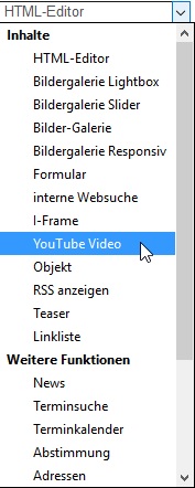 Absatzformat Youtube-Video