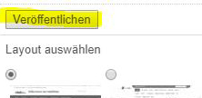 Ein responsives Layout veröffentlichen.