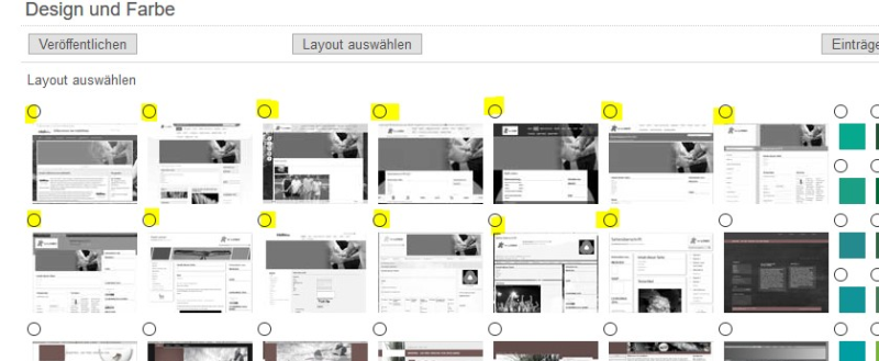 Die responsiven Layouts