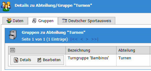 Gruppen in IntelliVerein anlegen