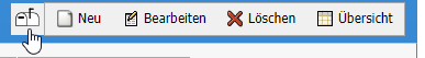 Funktionsbuttons IntelliVerein mit neuem Symbol 'Kopieren der Postadresse'