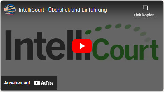 YouTube-Video IntelliCourt Überblick und Einführung