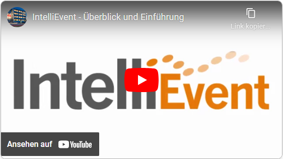 YouTube-Video IntelliEvent Überblick und Einführung